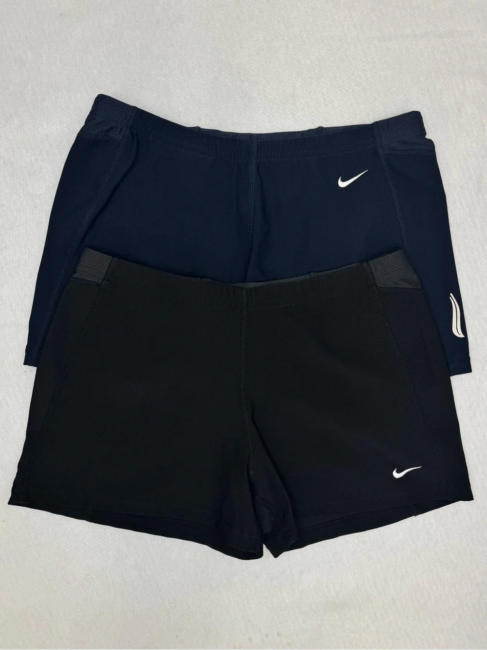 Nike Dri-Fit Compression Performance Shorts Bundle Navy & black SMALL
